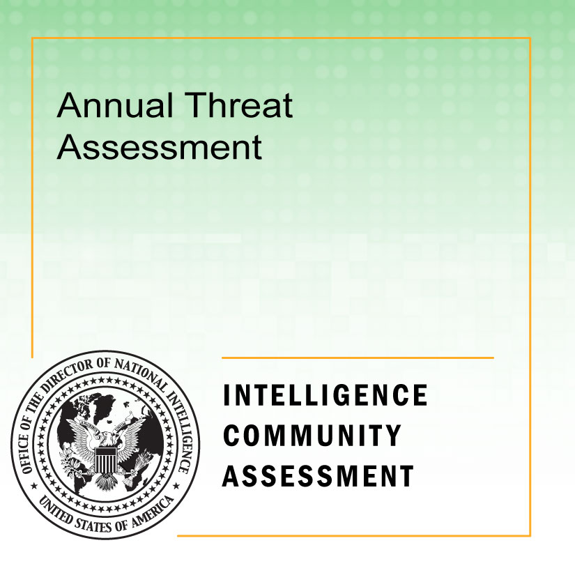 IC Annual Threat Assessment