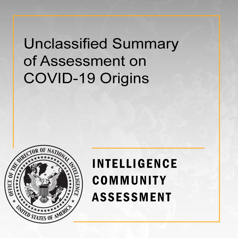 Assessment on COVID-19 Origins
