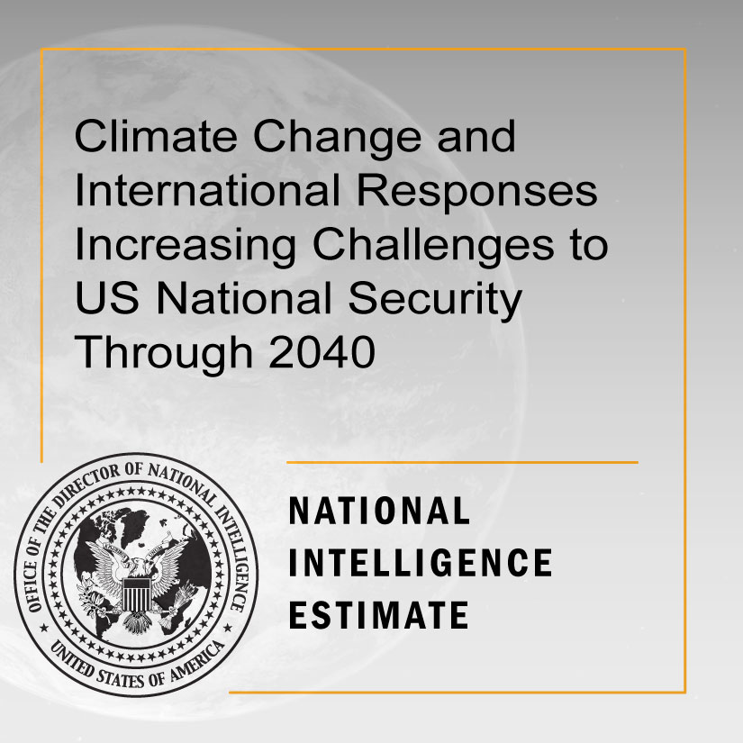 National Intelligence Estimate on Climate Change