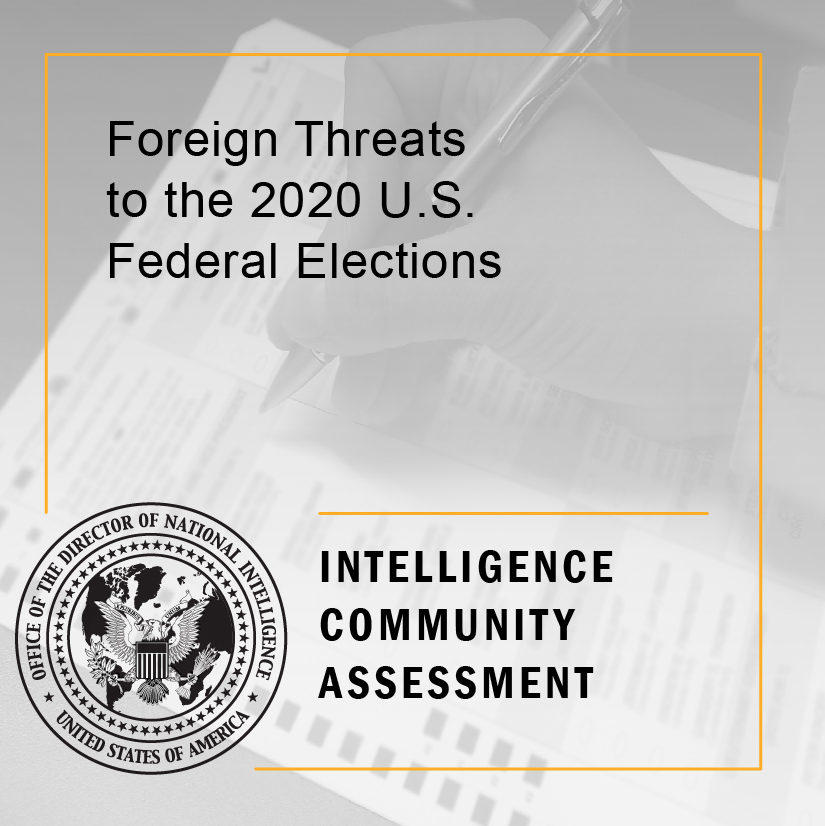 Foreign Threats to the 2020 Elections