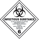 infectious substance icon
